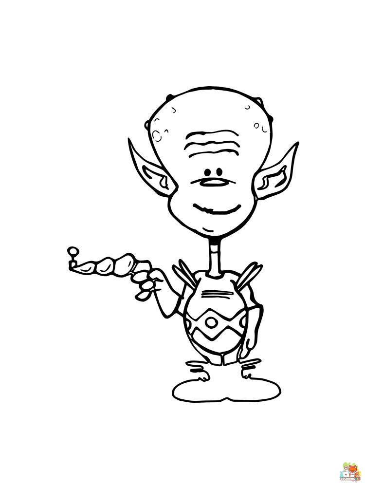 Aliens Coloring Pages 20