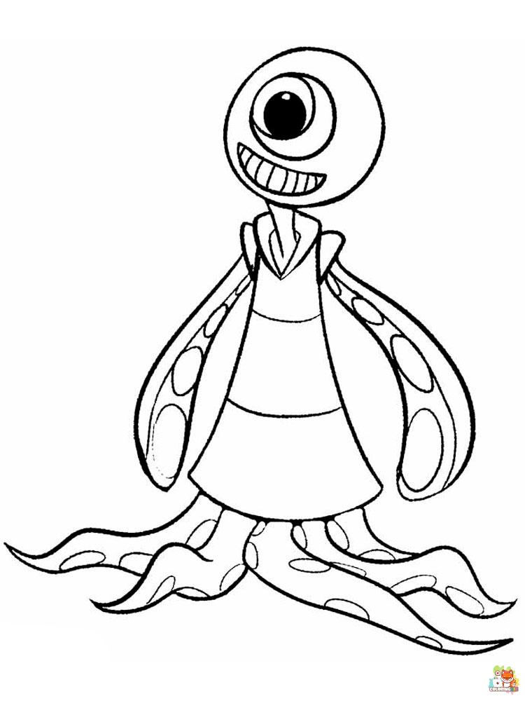 Aliens Coloring Pages 24