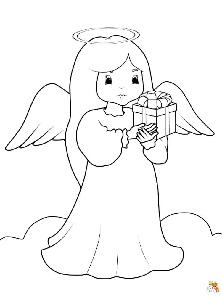 Angels Coloring Pages 50