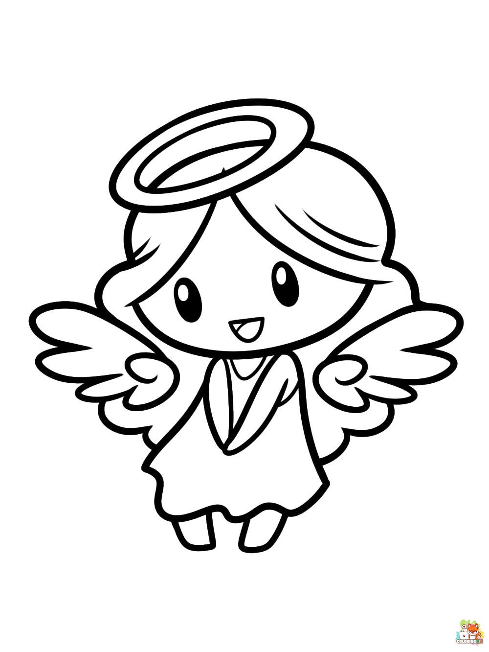 Angels Coloring Pages 52