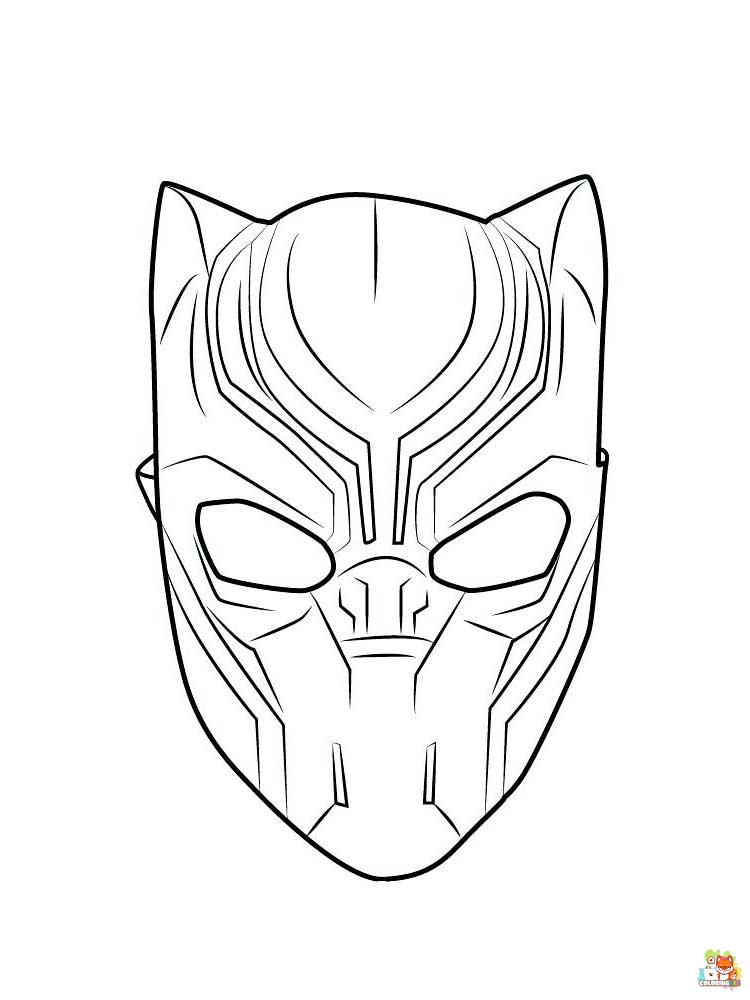 Black Panther Coloring Pages 1