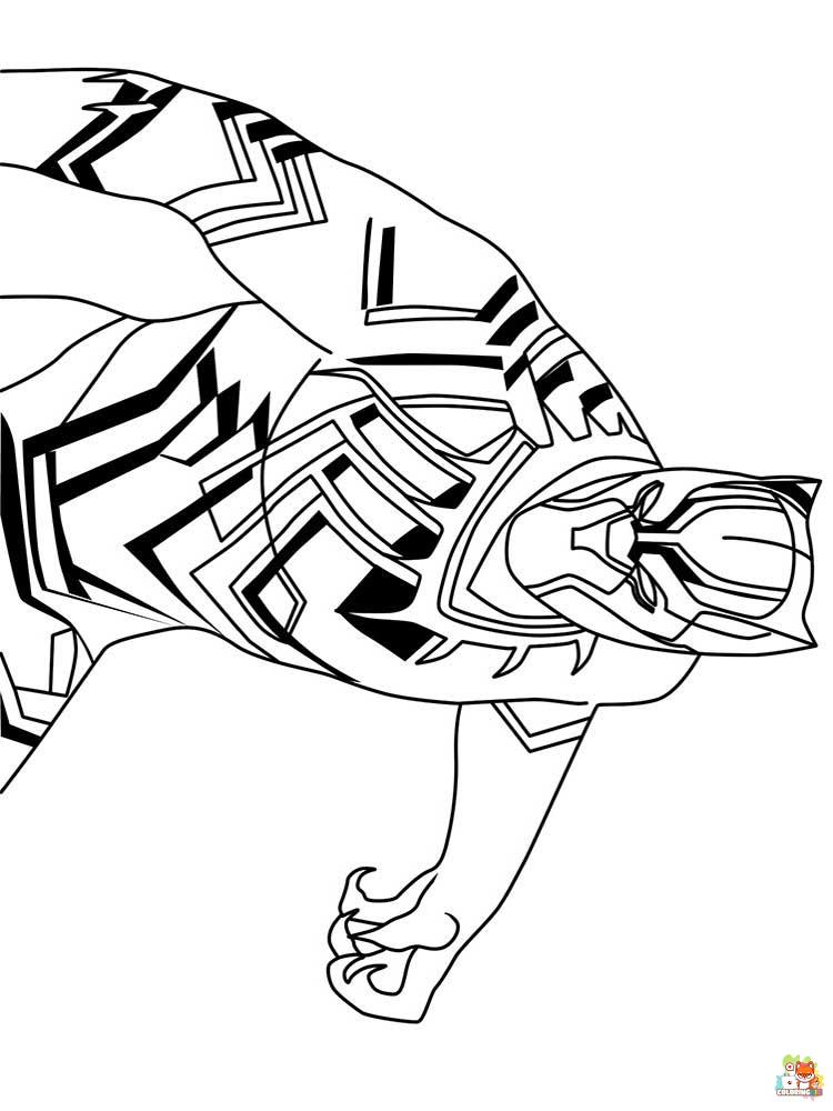 Black Panther Coloring Pages 2