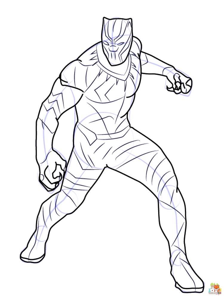 Black Panther Coloring Pages 7