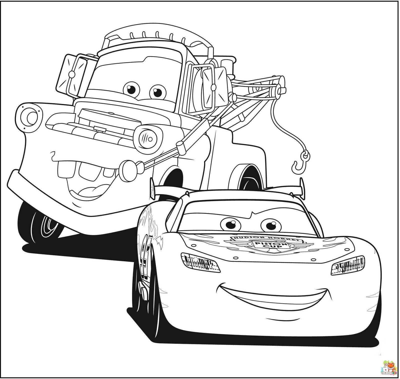 Cars Coloring Pages 7