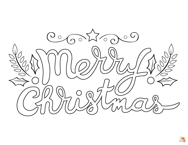 Christmas Coloring Pages 2