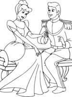 Cinderella with Prince Charming