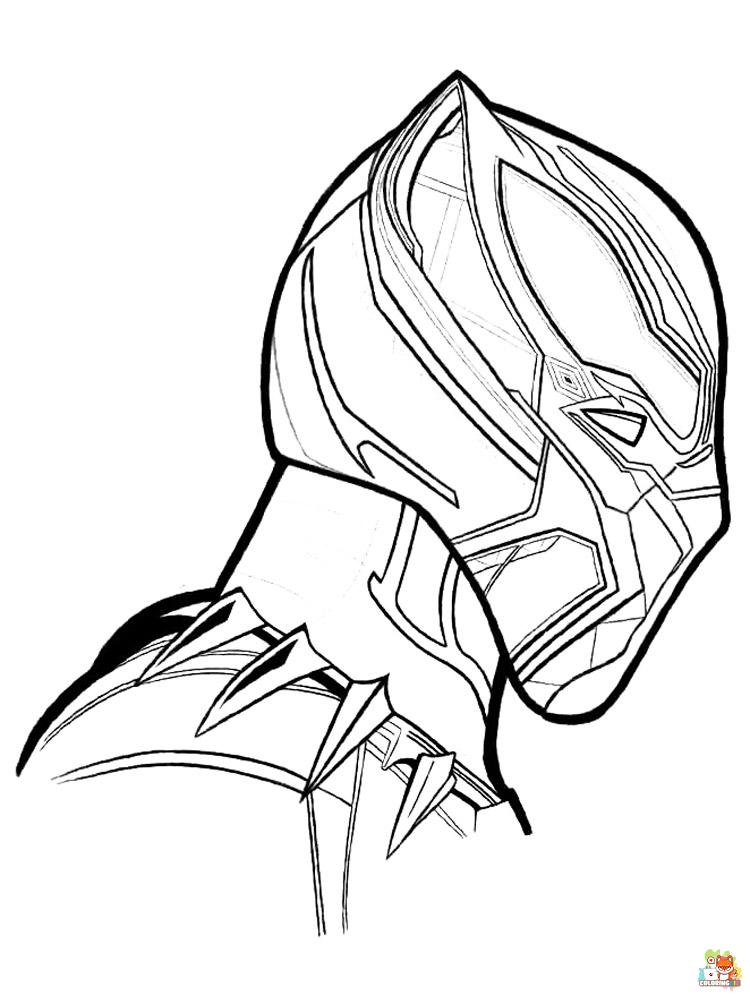 Coloring Pages Black Panther 5