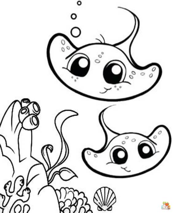 Cute Animals Coloring Pages 15
