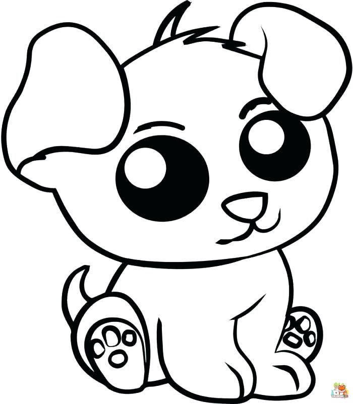 Cute Animals Coloring Pages 21