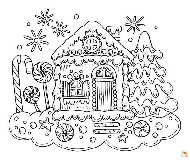 Cute Christmas Coloring Pages 14