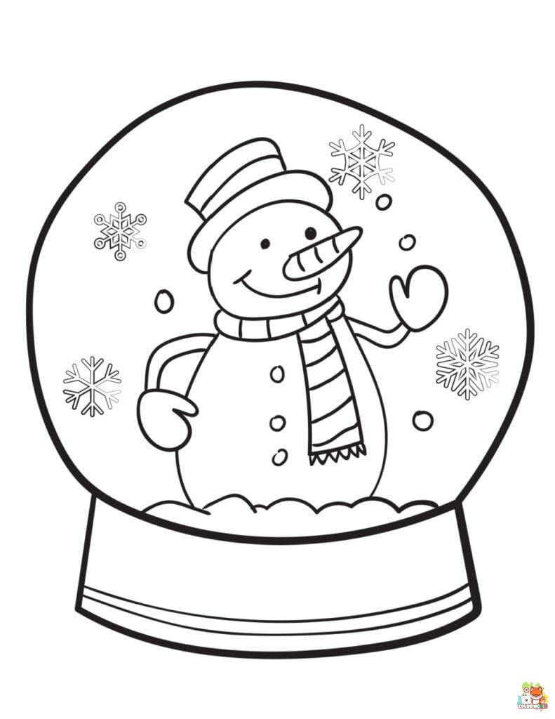 Cute Christmas Coloring Pages 16
