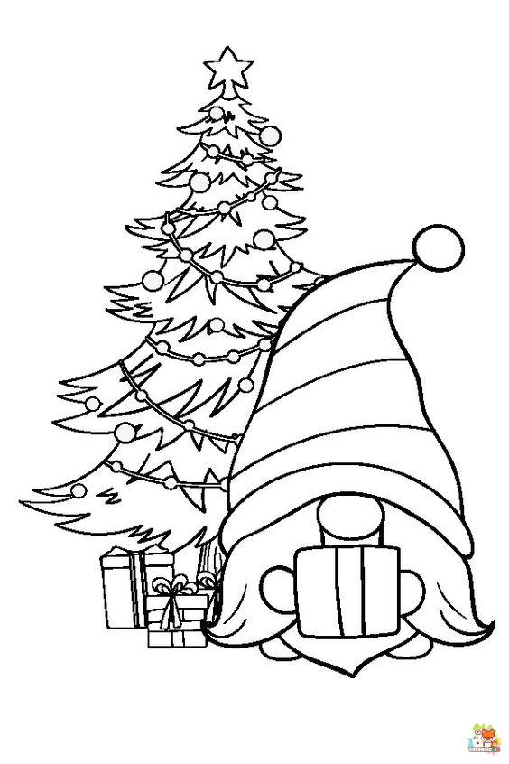 Cute Christmas Coloring Pages 2
