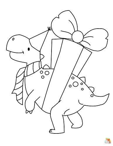 Cute Christmas Coloring Pages 4