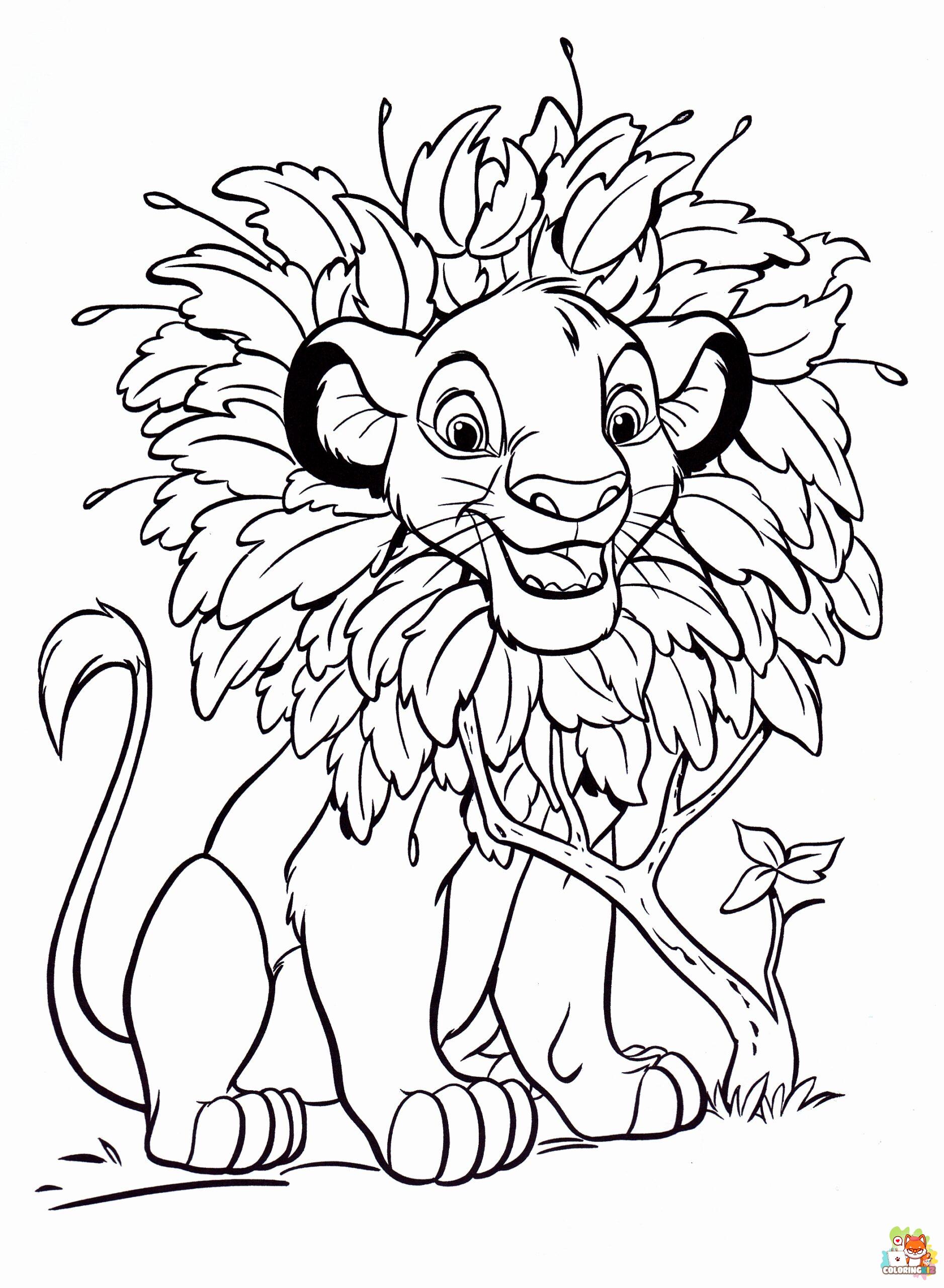 Disney Coloring Pages 18 1
