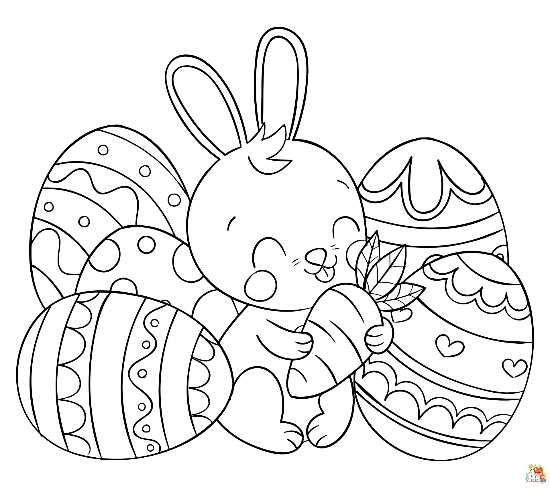 Easter Coloring Pages 1