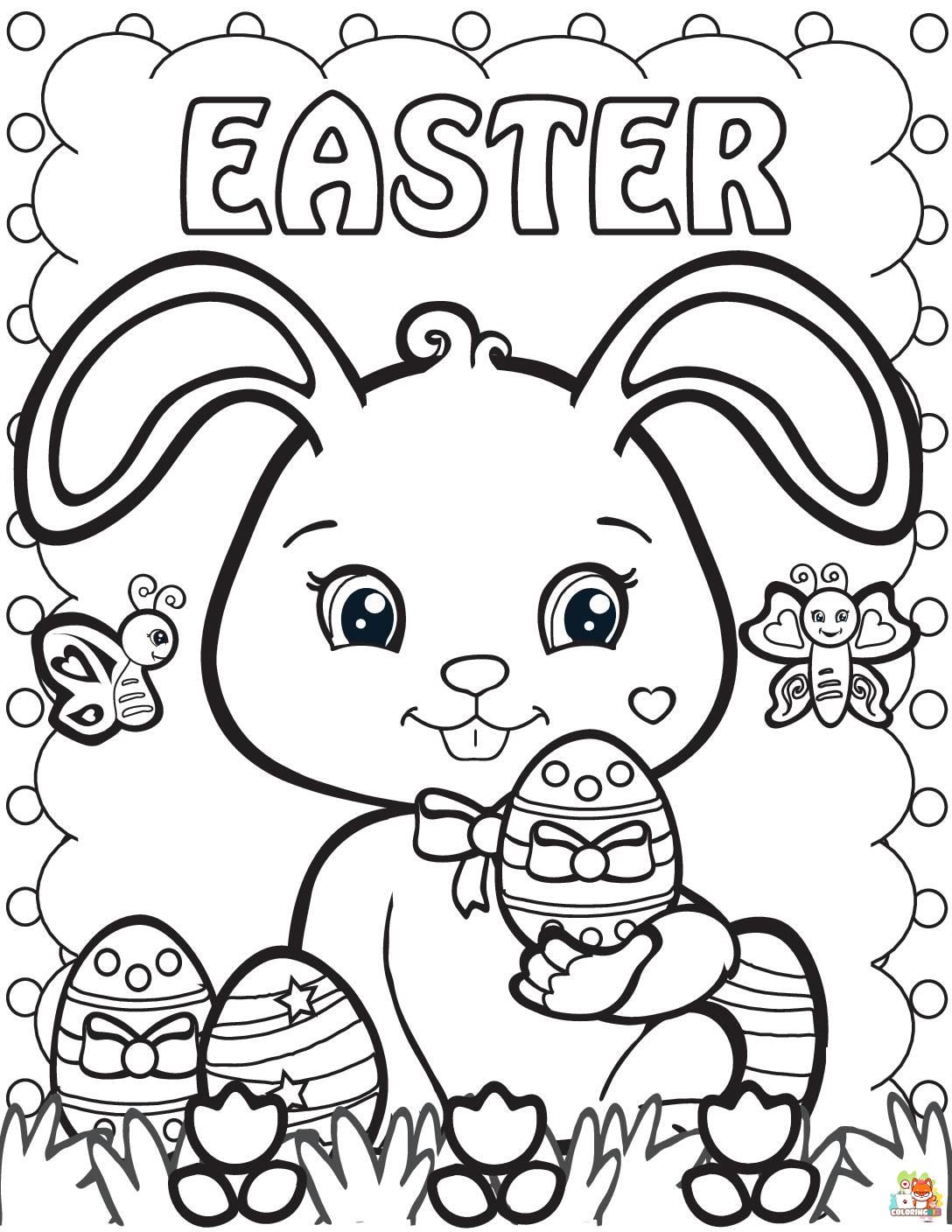Easter Coloring Pages 10
