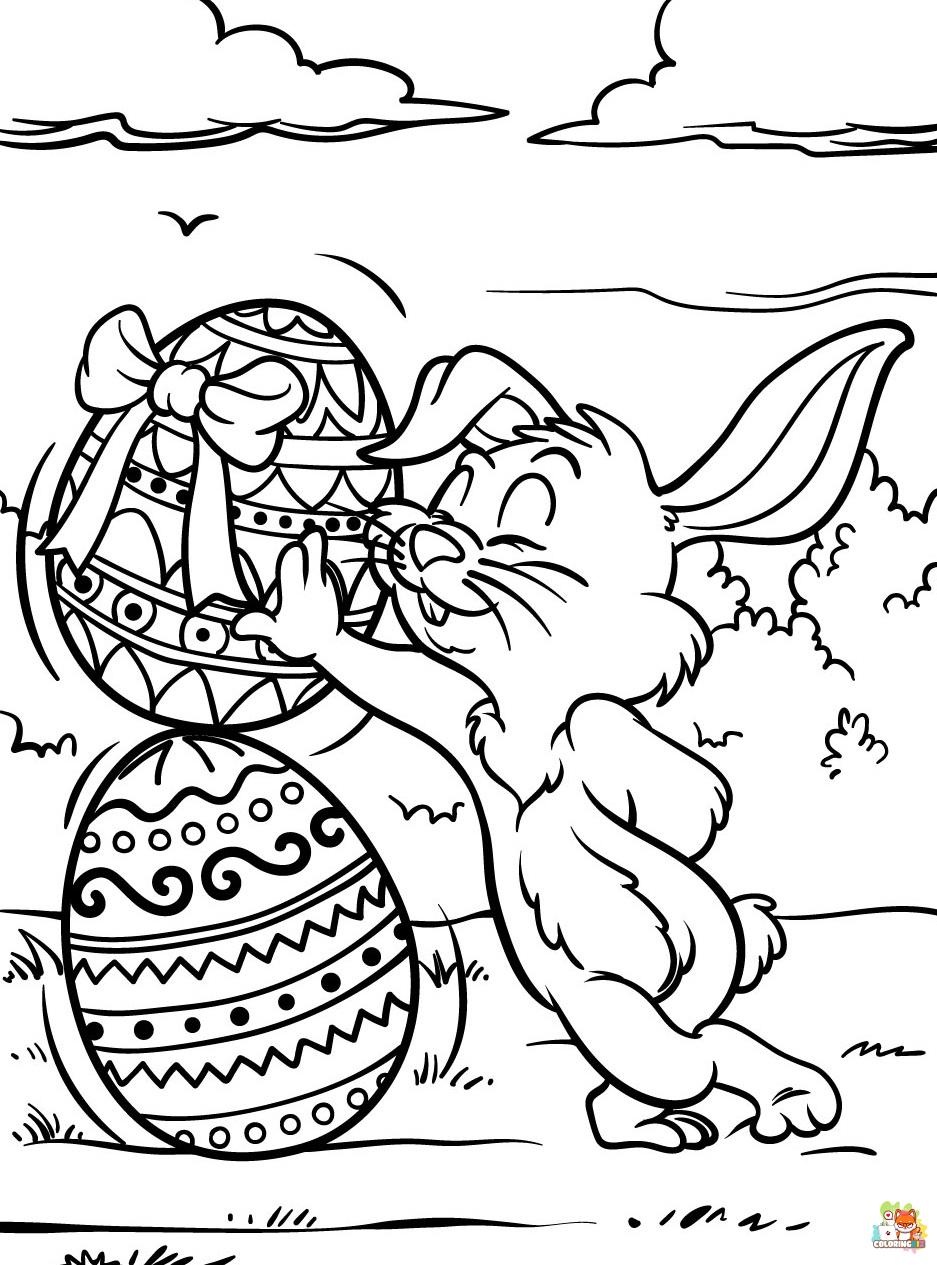 Easter Coloring Pages 9