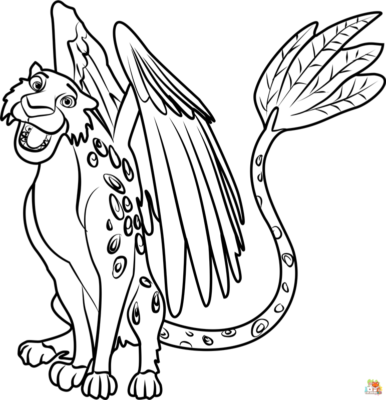 Elena With Skylar Coloring Pages 1