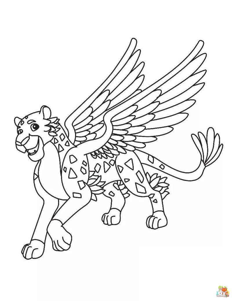 Elena With Skylar Coloring Pages 3