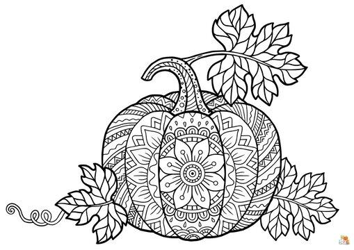Fall Coloring Pages 2