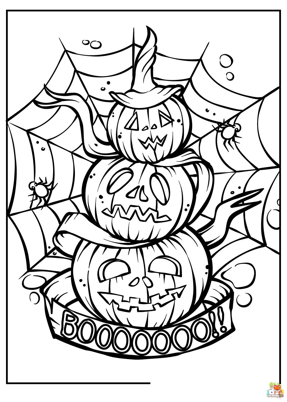 Halloween Coloring Pages 3
