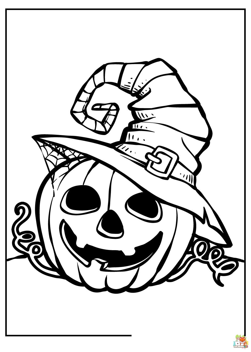 Halloween Coloring Pages 5