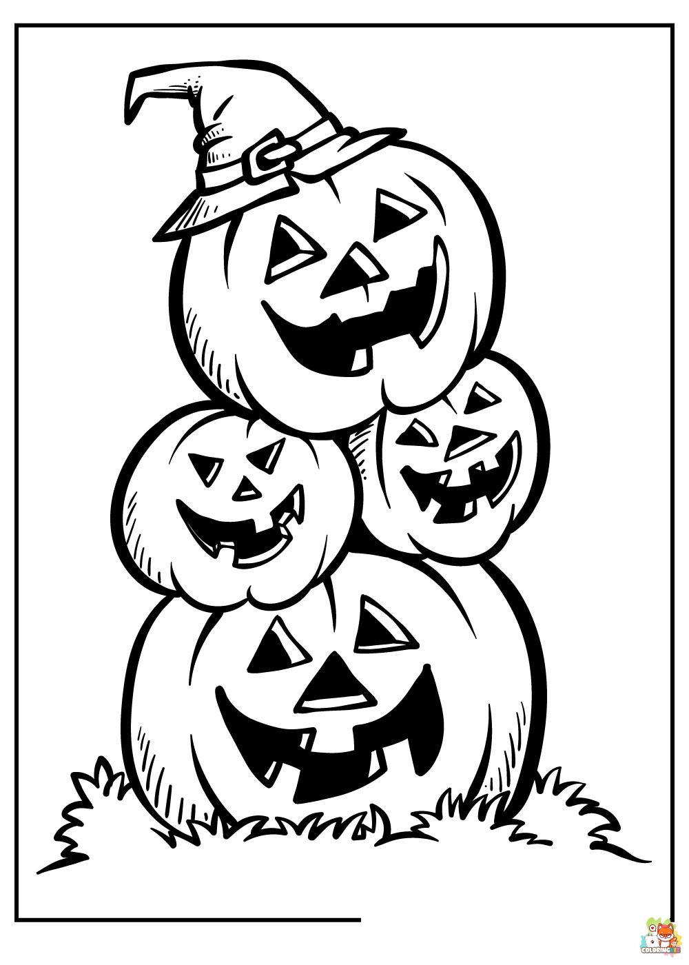 Halloween Coloring Pages 6