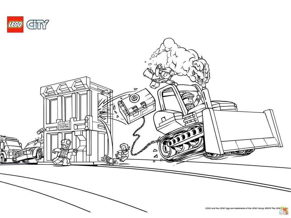 Lego City Coloring Pages 12 1