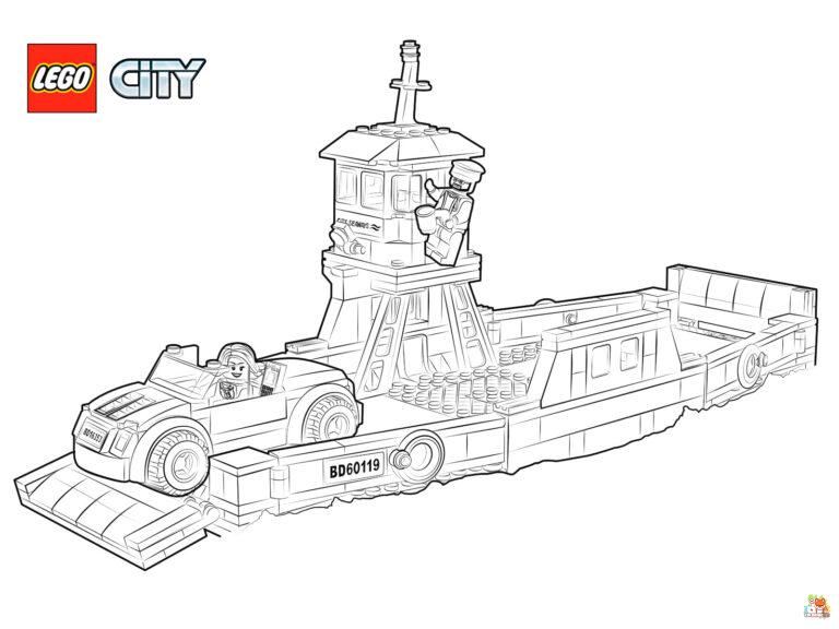Lego City Coloring Pages 14 1