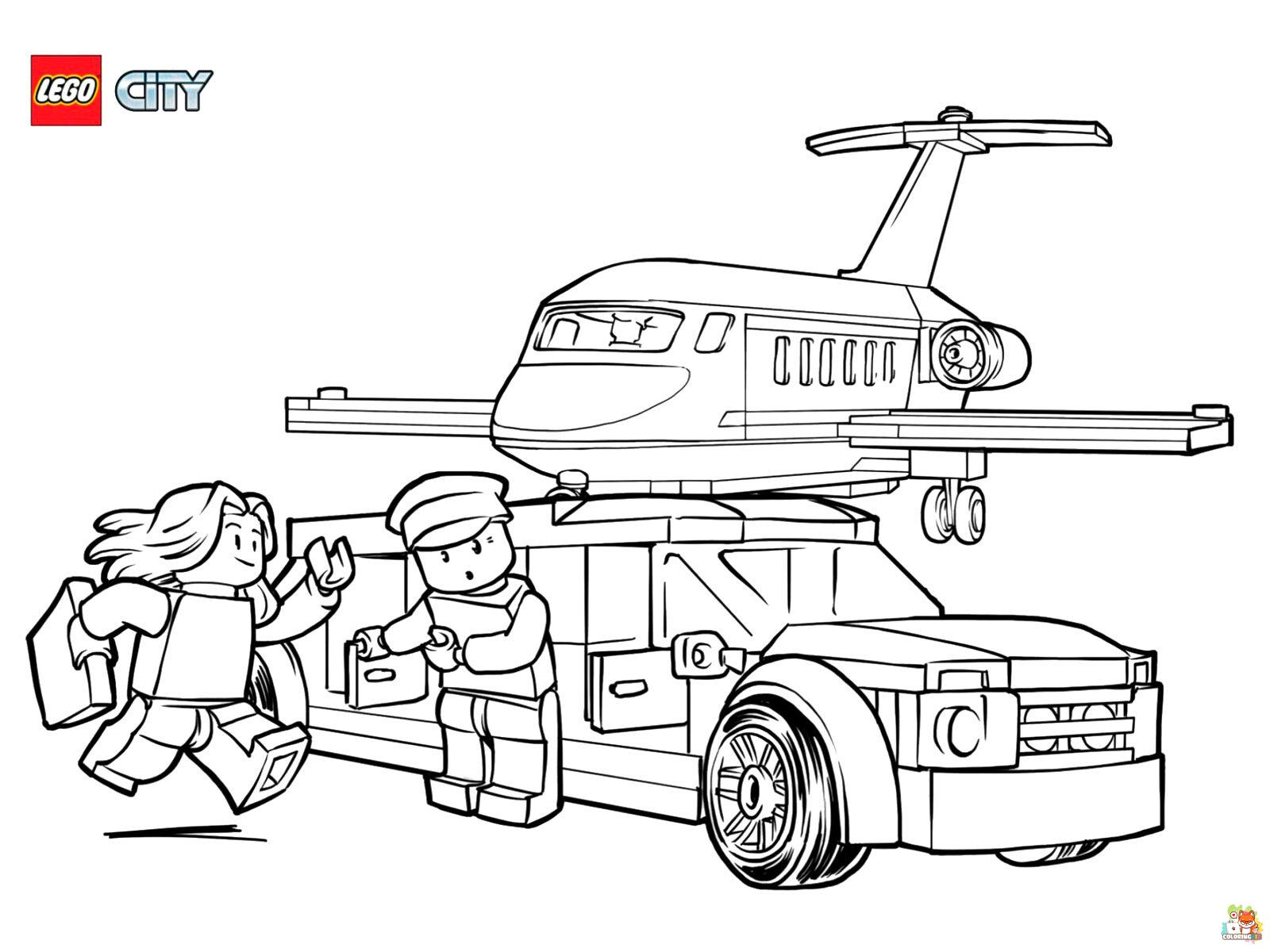 Lego City Coloring Pages 15 1