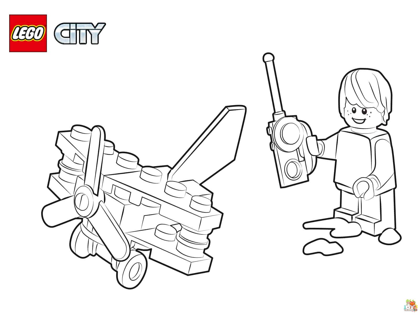 Lego City Coloring Pages 17 1