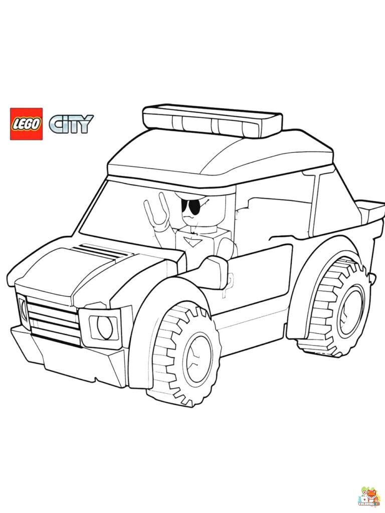 Lego City Coloring Pages 24