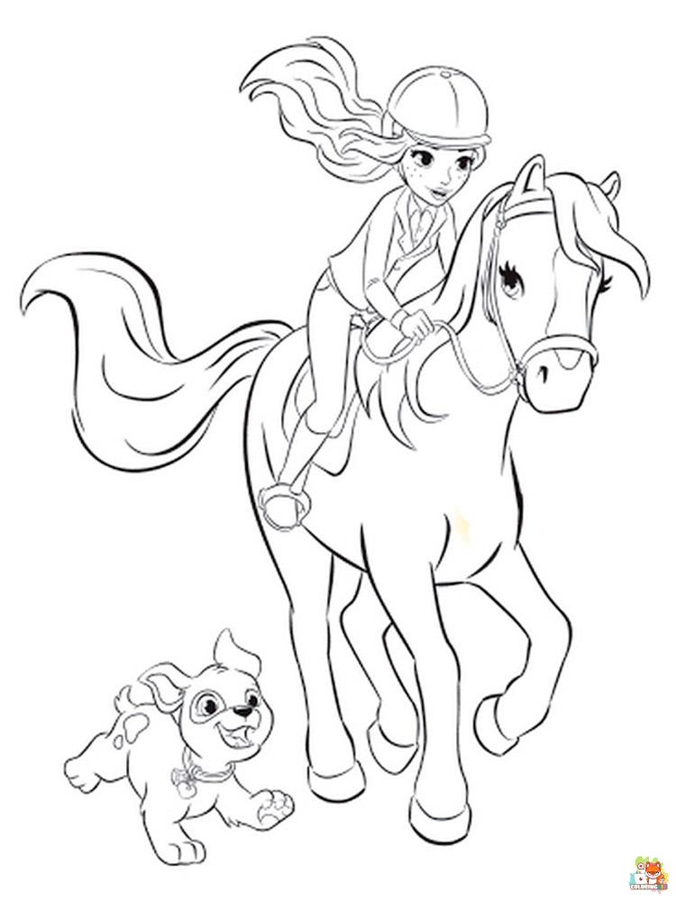 Lego Friends Coloring Pages 12