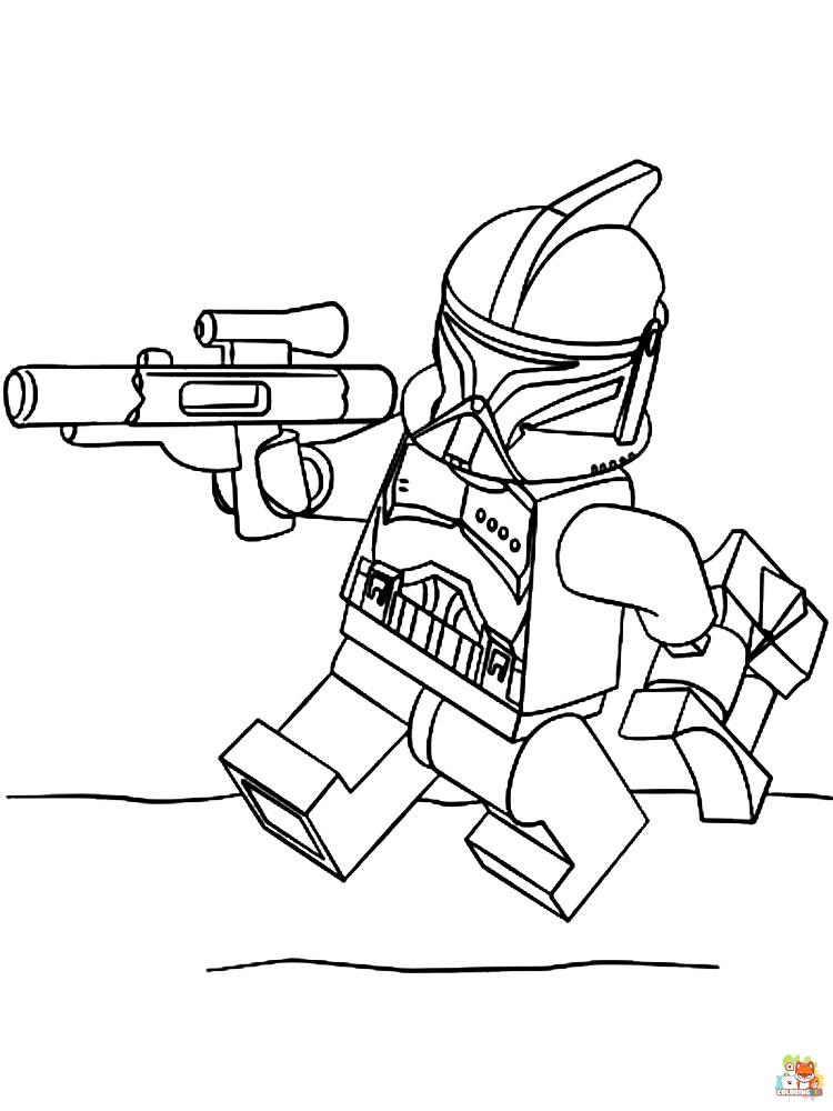 Lego Star Wars Coloring Pages 11