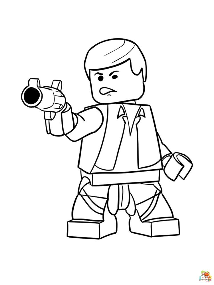 Lego Star Wars Coloring Pages 12