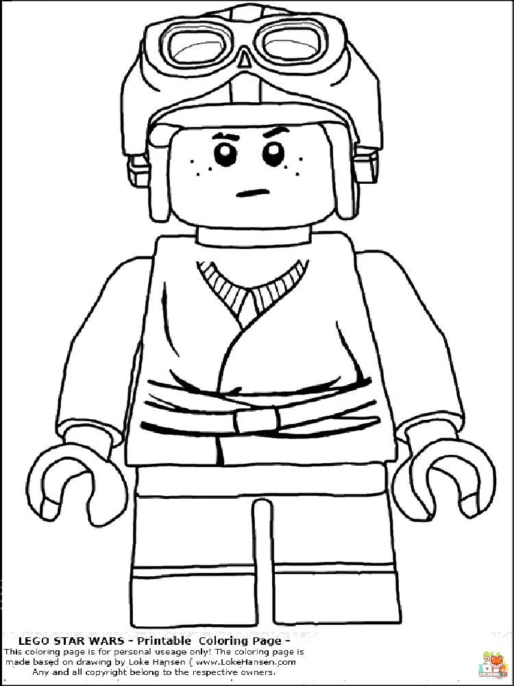 Lego Star Wars Coloring Pages 3