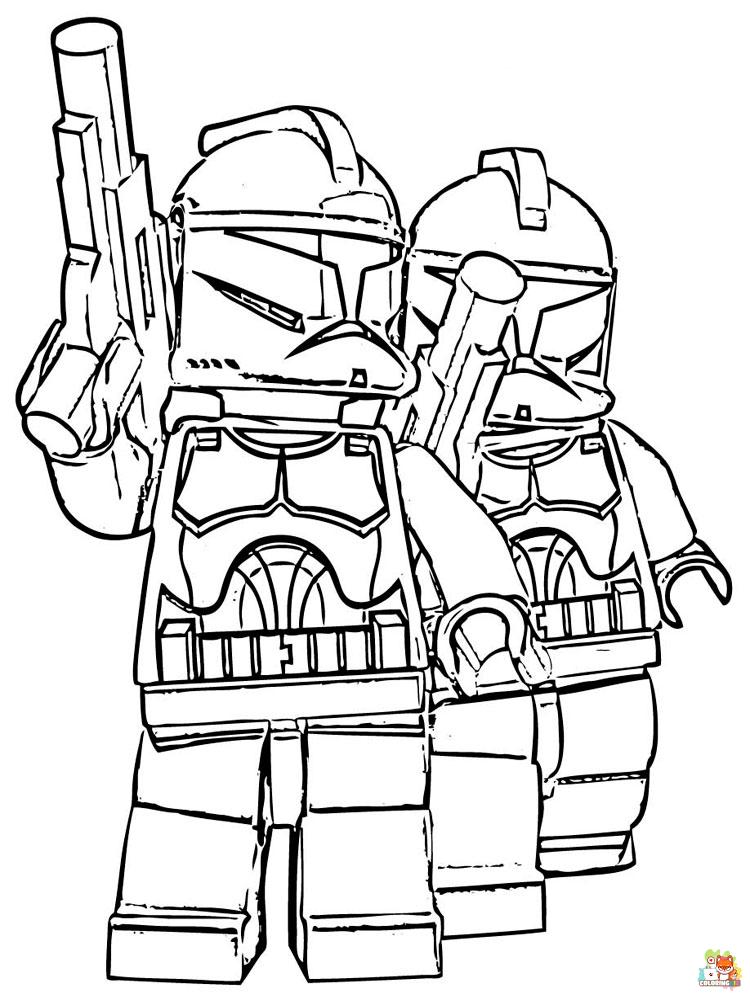 Lego Star Wars Coloring Pages 4