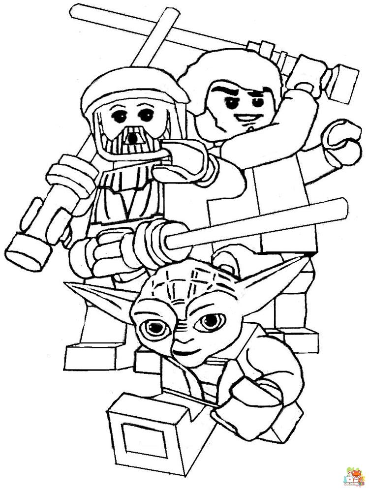 Lego Star Wars Coloring Pages 8