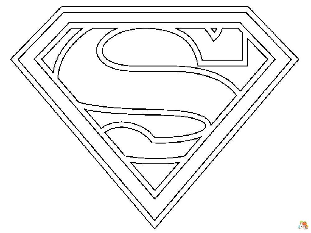 Lego Superman Coloring Pages 4