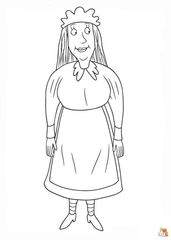 Little Princess TV Series Coloring Pages 5