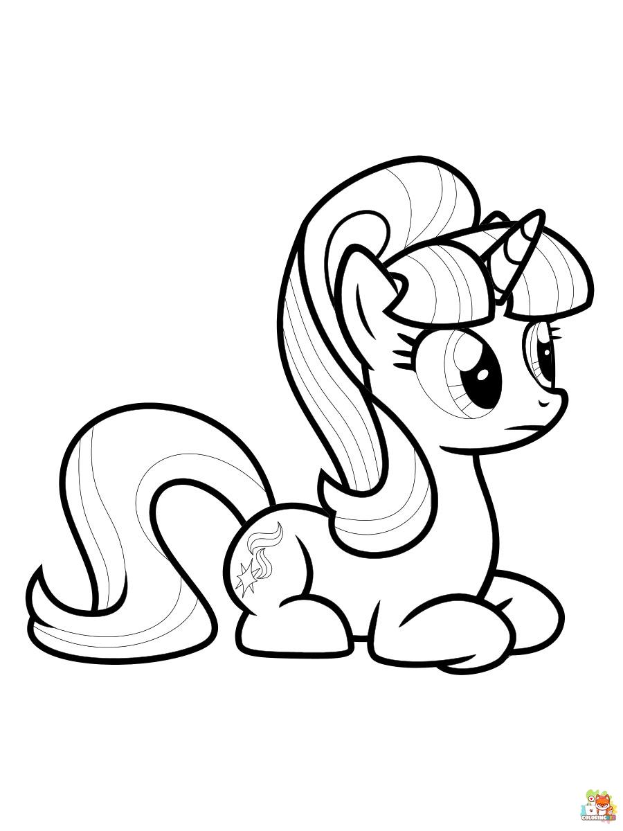 My litter Pony coloring pages 10