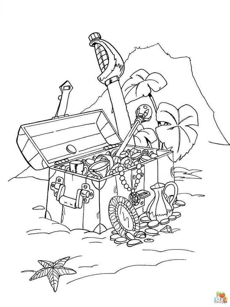Pirate Coloring Pages 36