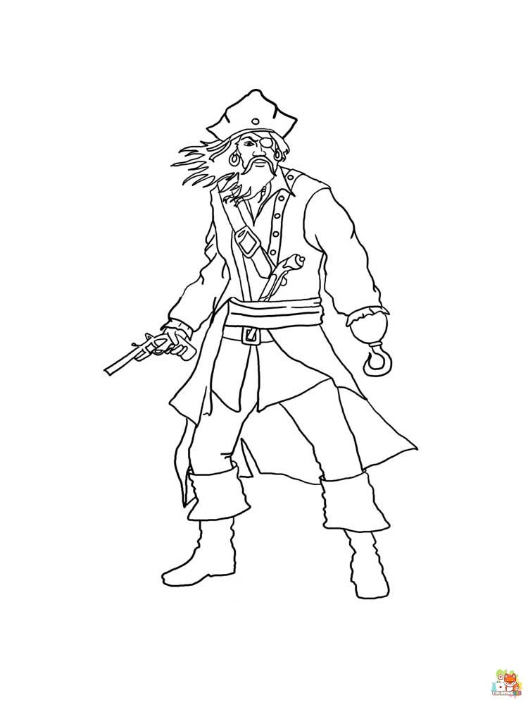 Pirate Coloring Pages 39