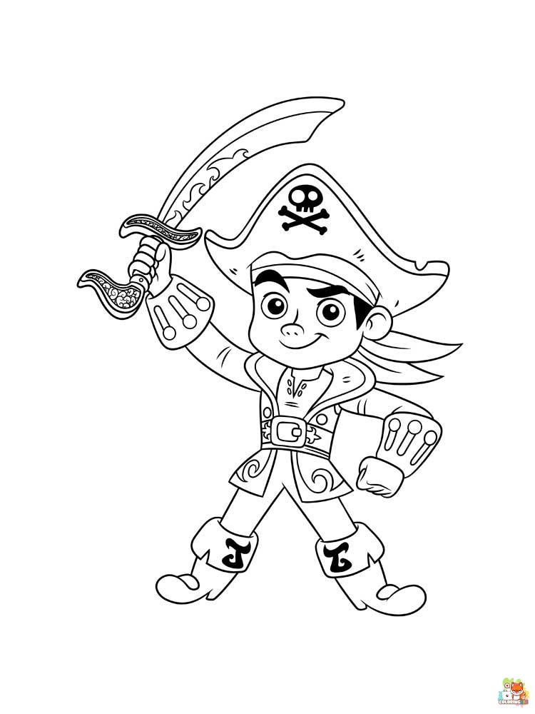 Pirate Coloring Pages 40
