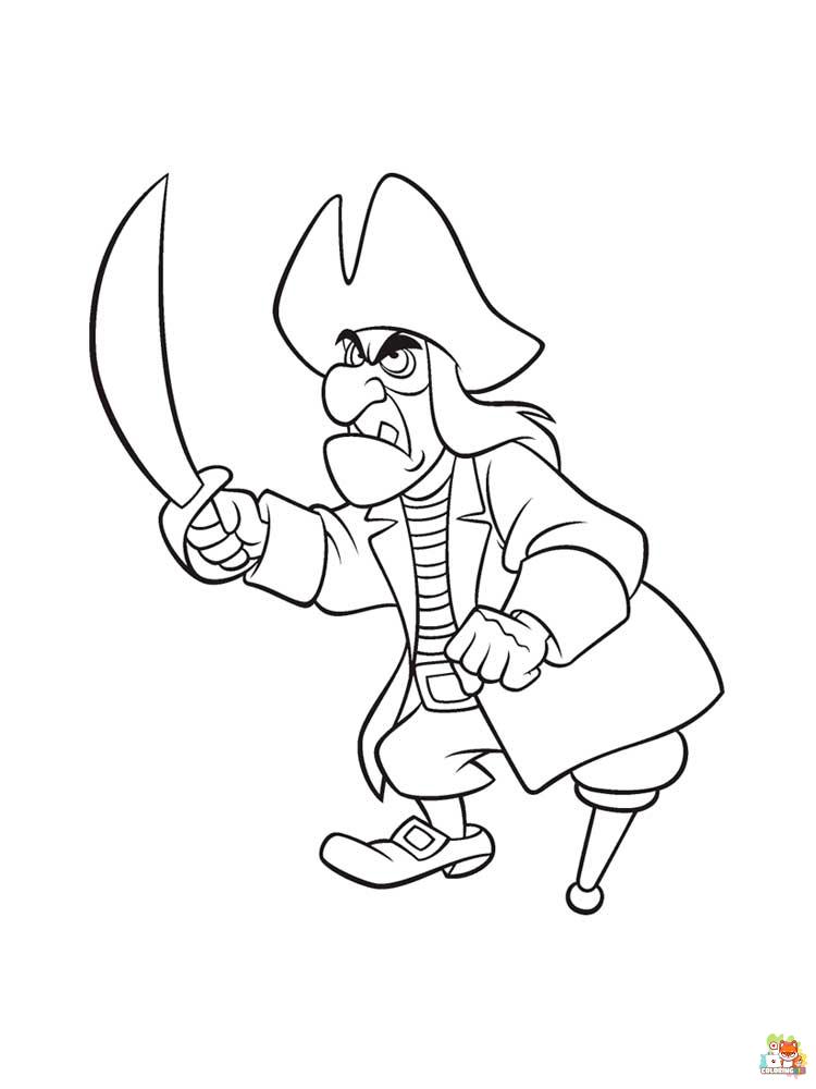 Pirate Coloring Pages 43