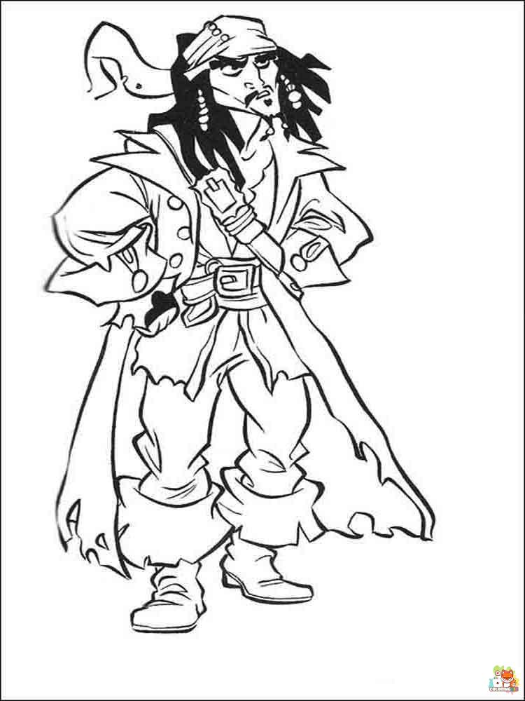 Pirate Coloring Pages 54