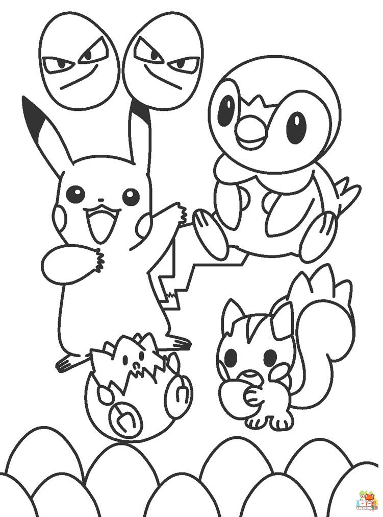 Pokemon Coloring Pages 1
