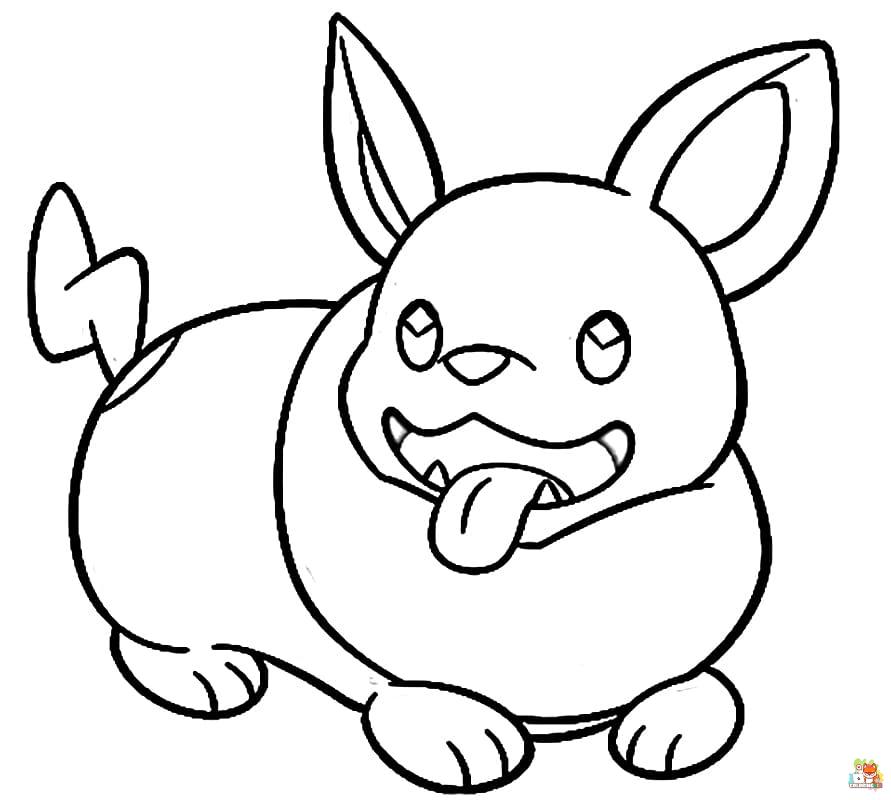 Pokemon Coloring Pages 14