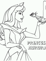 Princess Aurora With Animals