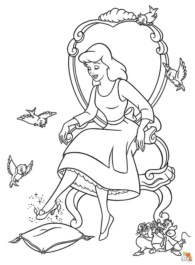 Princess Coloring Pages 1